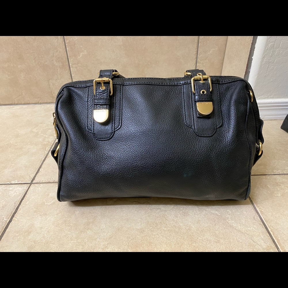 Black Leather Handbag